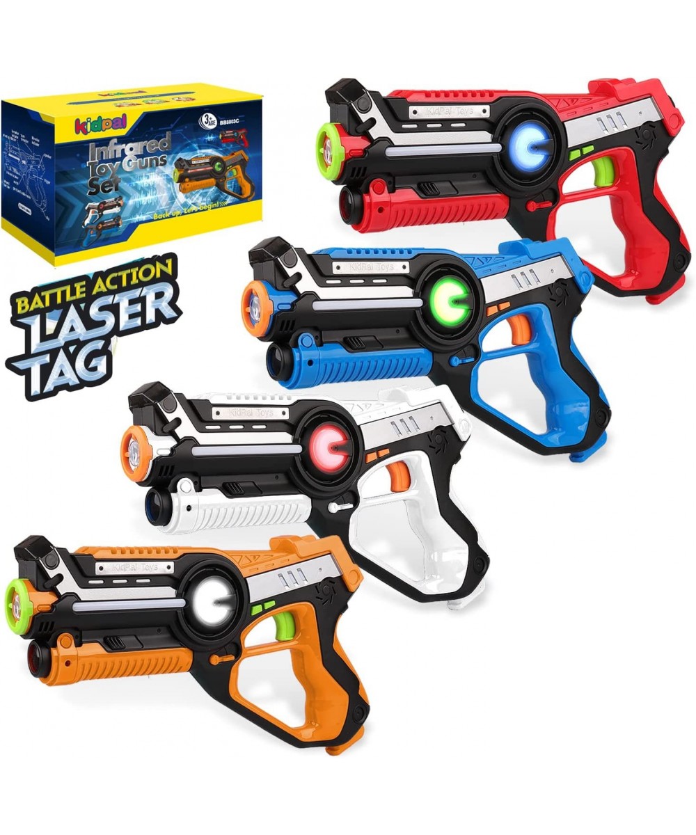 Laser Tag Guns Set of 4 Laser Tag For Boys Age 8-12 Laser Guns For Kids Laser Tag Lazer Tag Gun Set 4 Player Lazer Tag Game P...