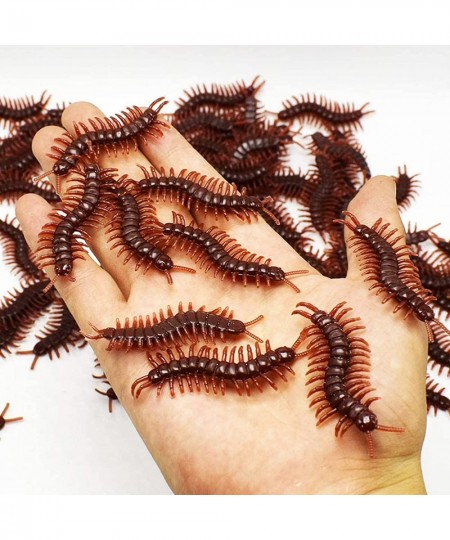 Prank Prop Prank Kit 20 Pcs Funny Prank Toys Scary Realistic Rubber Roaches Gecko Scorpion Millipedes Practical Joke Hallowee...