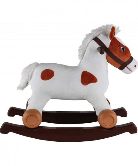 Carrot 2-in-1 Pony Plush Ride-On Painted $117.85 - Rocking Horses & Animals