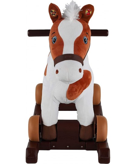 Carrot 2-in-1 Pony Plush Ride-On Painted $117.85 - Rocking Horses & Animals