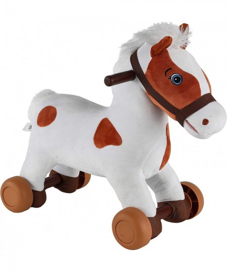 Carrot 2-in-1 Pony Plush Ride-On Painted $117.85 - Rocking Horses & Animals