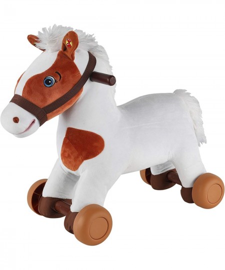 Carrot 2-in-1 Pony Plush Ride-On Painted $117.85 - Rocking Horses & Animals