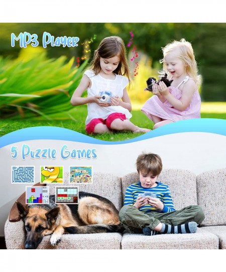 Upgrade Selfie Kids Camera for Boys Christmas Birthday Gifts for 3-6 Year Old Boys Kids Digital Camera with Video Function Du...