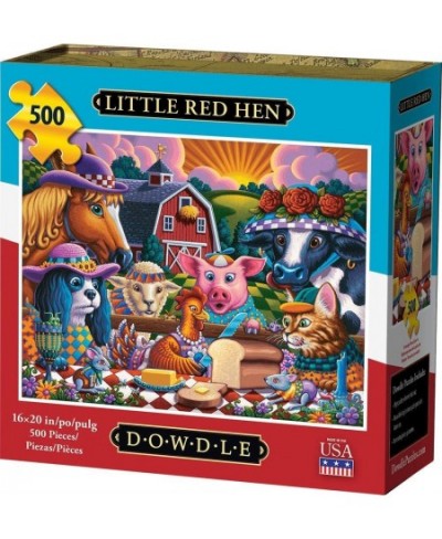 Dowdle Jigsaw Puzzle - Little Red Hen - 500 Piece $43.07 - Jigsaw Puzzles