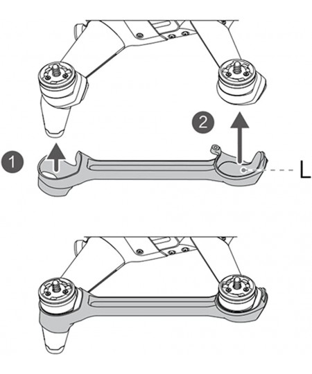 F'wode FPV Drone Arm Bracers Accessories for DJI FPV Drone Accessories 1 Pairs $33.89 - Hobby RC Quadcopters & Multirotors