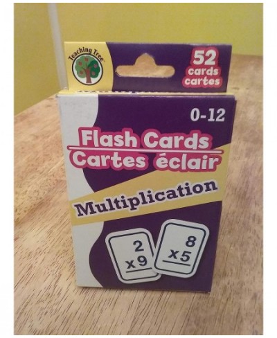 Multiplication Flash Cards $16.75 - Educational Flash Cards