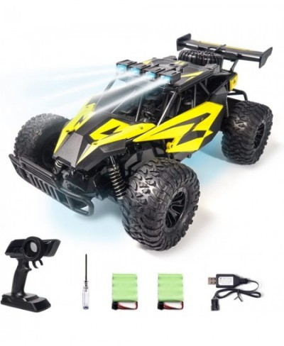 2WD 1:14 Scale 35km/h Fast Remote Control Car Rc Car with Led Roof Headlight & Chassis Light Off Road Monster Trucks Crawle K...