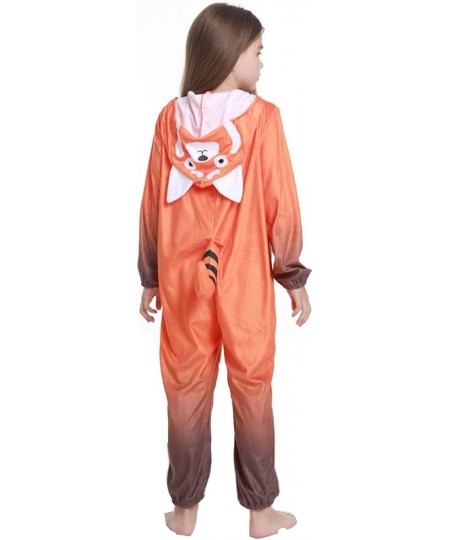 Red Panda Pixar Costumes for Kids Halloween Cosplay Jumpsuit Ideal Masquerade Gifts $26.95 - Kids' Costumes