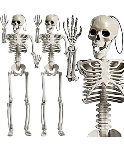 2 Pack 24 Inches Pose-N-Stay Halloween Skeleton Full Body Posable Movable Jonints for Halloween Decoration Decor $35.50 - Gag...