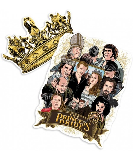 Princess Bride Cast of Characters Collectible Stickers $16.52 - Kids' Stickers