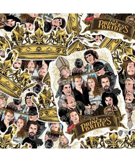 Princess Bride Cast of Characters Collectible Stickers $16.52 - Kids' Stickers