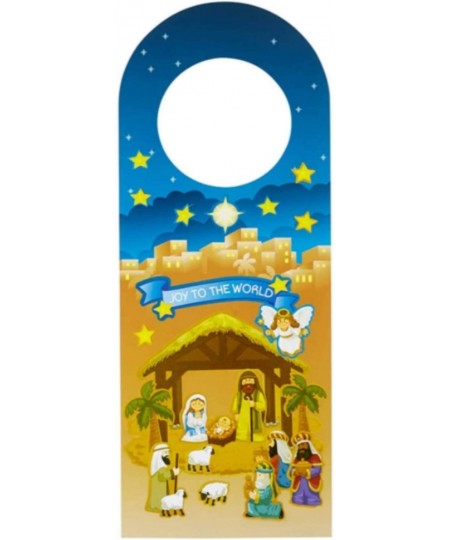 Create Your Own Nativity Christmas Hanger Craft Kit Activity Pack of 6 $21.24 - Craft Kits