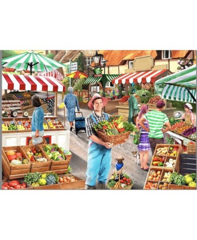 Jigsaw Puzzles for Adults 1000 Piece Puzzle for Adults 1000 Pieces Puzzle 1000 Pieces-Agricultural Market $17.06 - Jigsaw Puz...