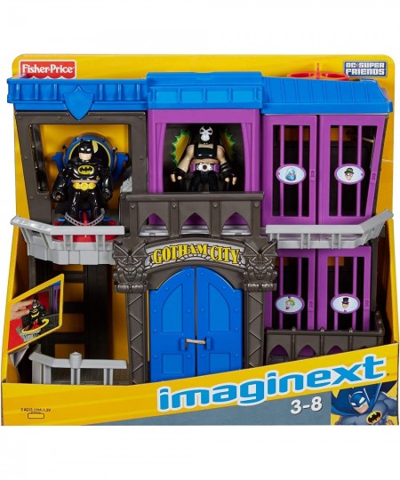 Fisher-Price Imaginext DC Super Friends Gotham City Jail Standard Packaging $59.52 - Play Figure Playsets