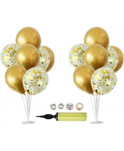 Balloon Stand Gold Balloon Centerpieces for Tables Baby Shower Engagement Graduation Party Decorations 1st 2nd 16th 21th 30th...