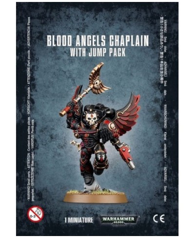 Warhammer 40k - Blood Angels Chaplain with Jump Pack $56.10 - Board Games