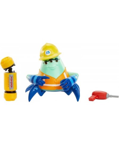 Monsters at Work Cutter Action Figure Collectible Disney Plus Character Toy with Accessories 4.75-in Tall Posable Authentic D...