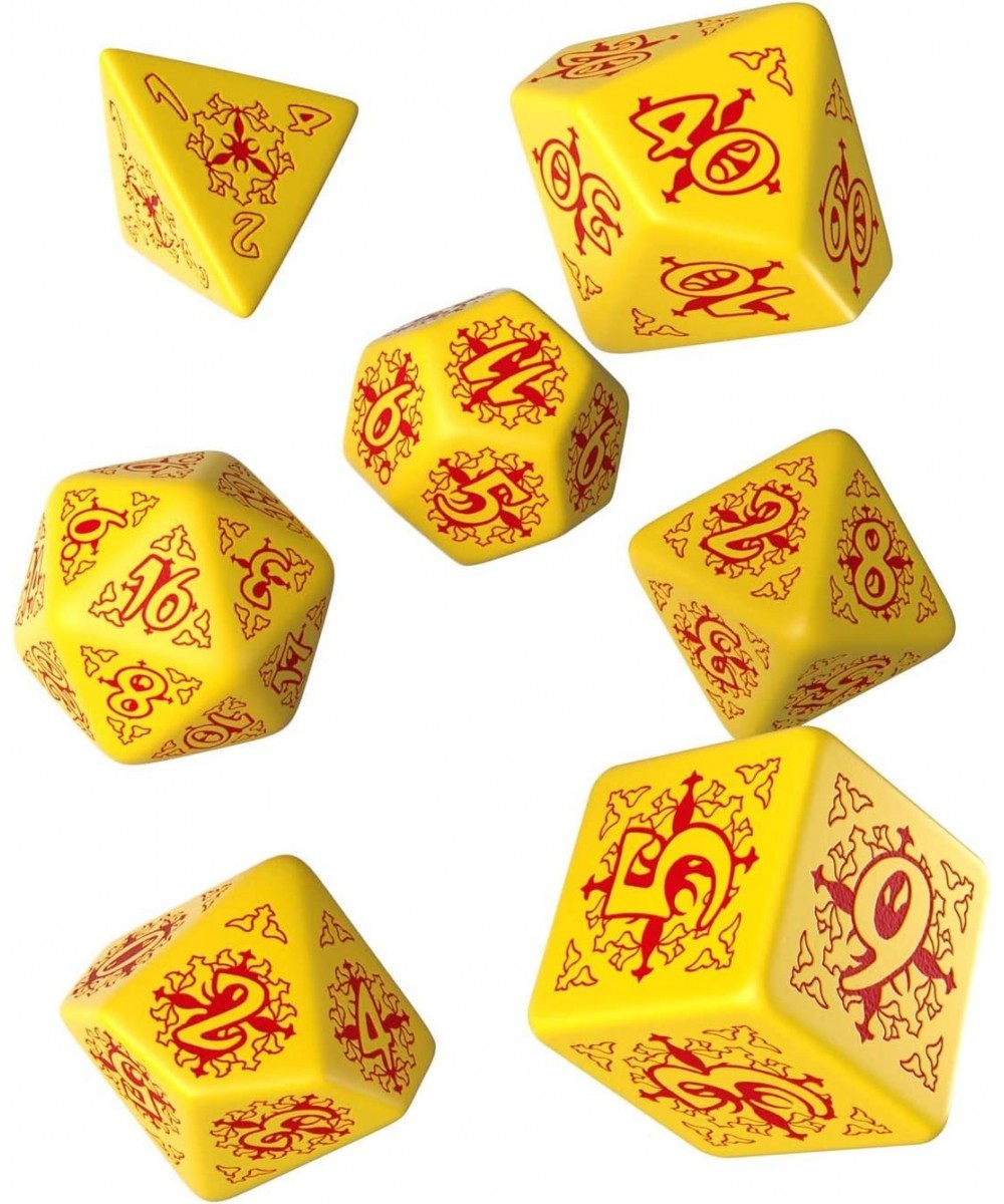 Q WORKSHOP Pathfinder Legacy of Fire Rpg Ornamented Dice Set 7 Polyhedral Pieces $25.51 - Game Accessories