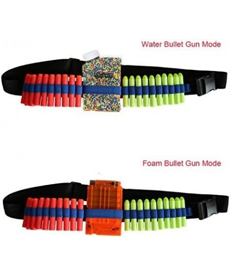 FoamBeltShoulder Strap WaterBandolier Ammo Storage Holder Toy Gun Accessory $16.12 - Toy Foam Blasters & Guns