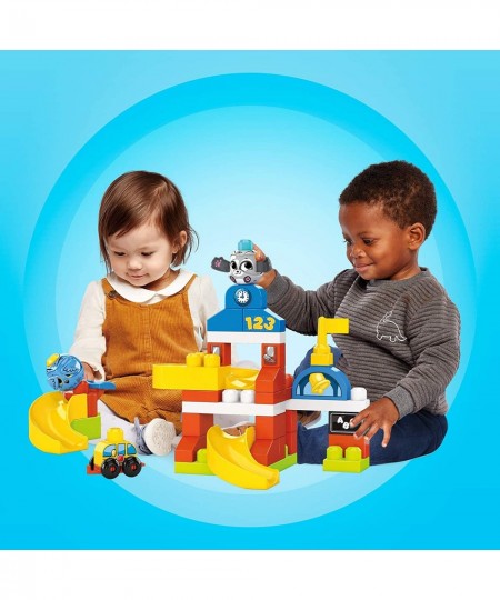 Bloks Peek A Blocks Schoolhouse with Big Building Blocks Building Toys for Toddlers (42 Pieces) $50.32 - Toy Building Sets