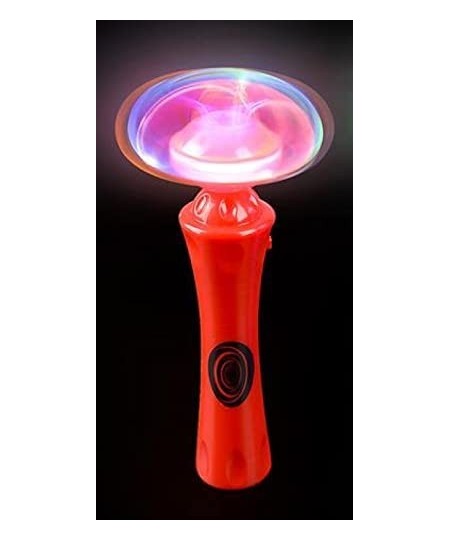 Spinning Light Up Toys - Set of 2 Spinner Wand Sensory Toys For Kids | Magic Spinning Light Wand and Spinning LED Orbiter Wan...