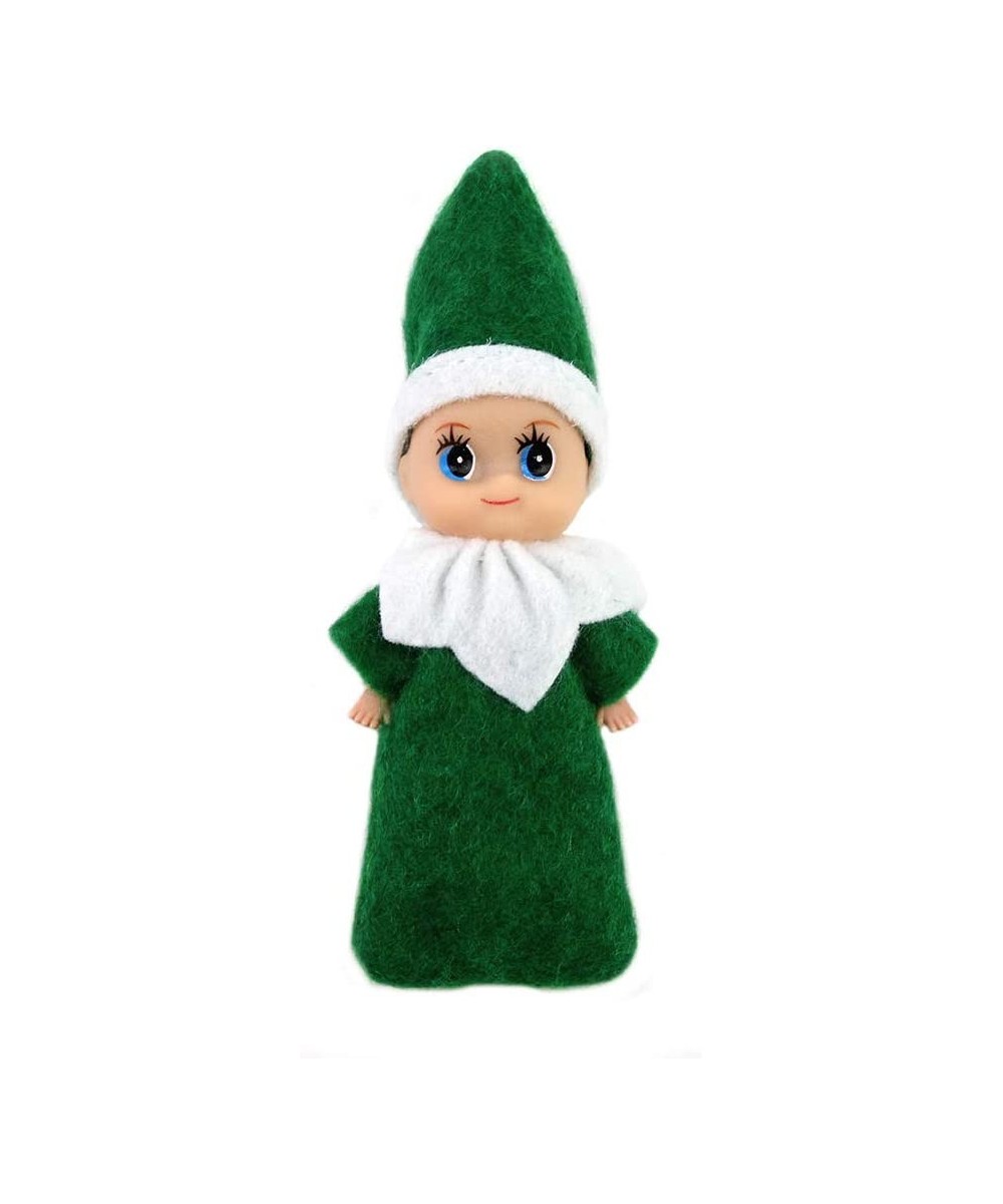 Tiny Baby Elf Doll | Christmas Miniature Elf Doll | Baby Elves Dolls Toys | Xmas Decoration Gift (Green boy) $24.32 - Dolls