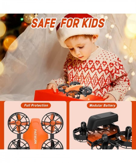 Mini Drones for Kids S100 RC Drone with Emergency Stop for Beginners Nano RC Helicopter Quadcopter with Auto Hovering 3D Flip...