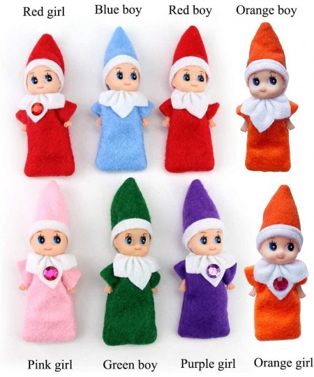 Tiny Baby Elf Doll | Christmas Miniature Elf Doll | Baby Elves Dolls Toys | Xmas Decoration Gift (Green boy) $24.32 - Dolls