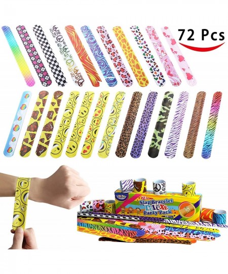 Slap Bracelets 72 Pcs Party Wrist Strap 24 Colorful Print Designs. $16.76 - Kids' Dress-Up Accessories