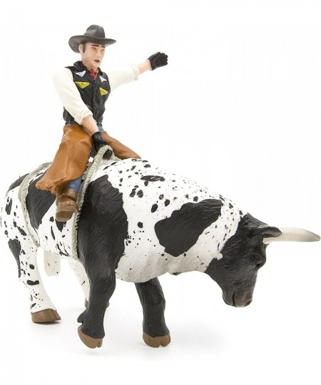 Rodeo Toys Playset – 2 Bucking Bulls and Riders Bull Riding Toys $71.97 - Play Figure Playsets