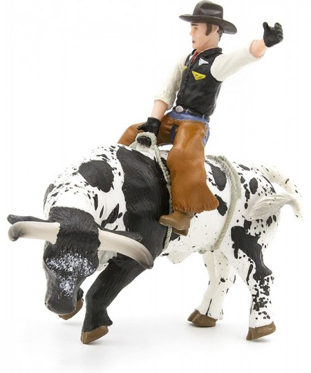 Rodeo Toys Playset – 2 Bucking Bulls and Riders Bull Riding Toys $71.97 - Play Figure Playsets