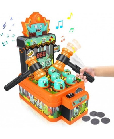 Whack A Mole Game Toy - Toddler Toy Age 2-4 Boy Mini Arcade Pounding Toy with 2 Hammers Developmental Interactive Toddler Gam...