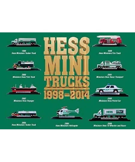 Hess Mini Toy Truck Poster $33.27 - Kids' Play Trucks