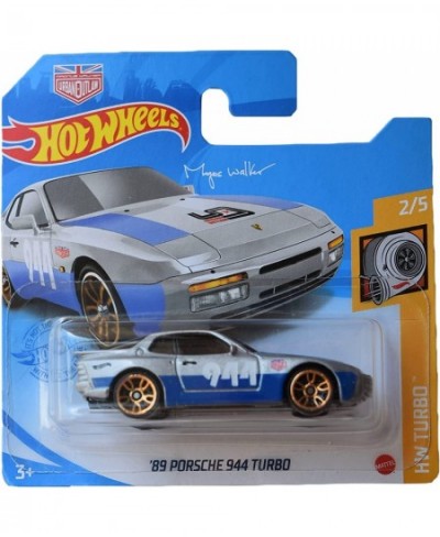 89 Porsche 944 Turbo [Silver/Blue] Turbo 2/5 Short Card $18.49 - Nature Exploration Toys