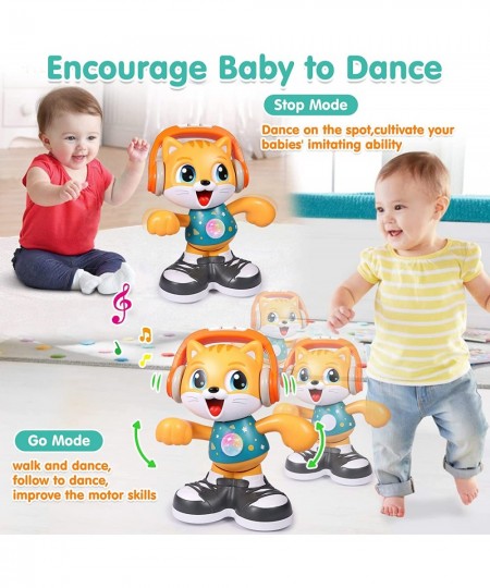 Baby Toy 12-18 Months Talking Dancing Cat Toy for 1 Year Old Boys Girls Light Up Music Toddler Toys 1-2 Recording Interactive...