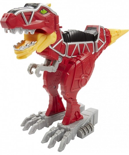 Dino Charge T-Rex Zord Toy Inspired by Special Beast Morphers Episode Red Action Figure Jumps Chomps Head Moves for Kids Ages...