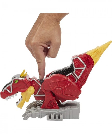 Dino Charge T-Rex Zord Toy Inspired by Special Beast Morphers Episode Red Action Figure Jumps Chomps Head Moves for Kids Ages...