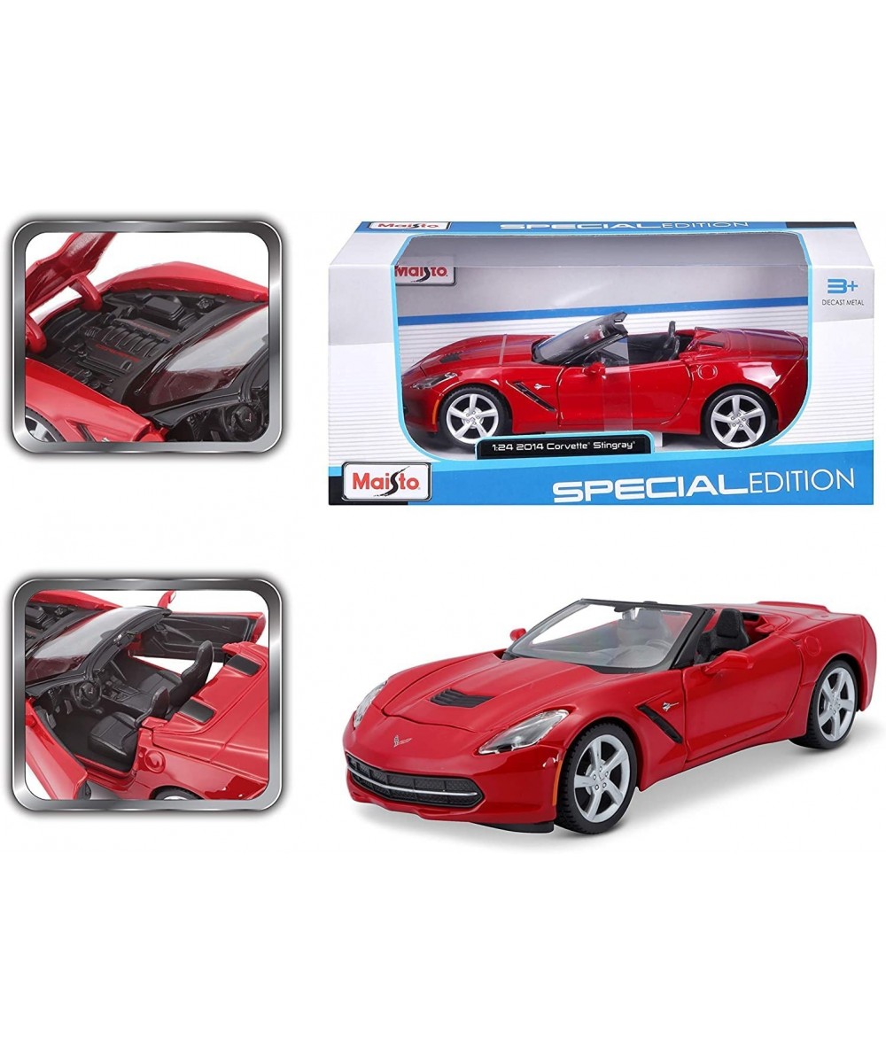 2014 Chevrolet Corvette C7 Convertible 1/24 31501 (31501RD) Red and Black $43.32 - Kids' Play Cars & Race Cars