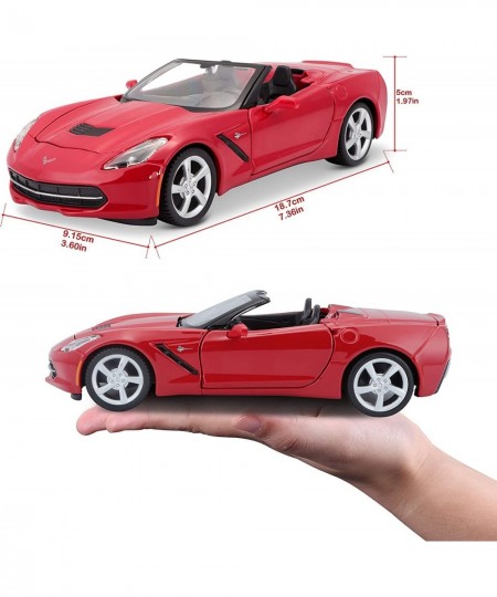 2014 Chevrolet Corvette C7 Convertible 1/24 31501 (31501RD) Red and Black $43.32 - Kids' Play Cars & Race Cars