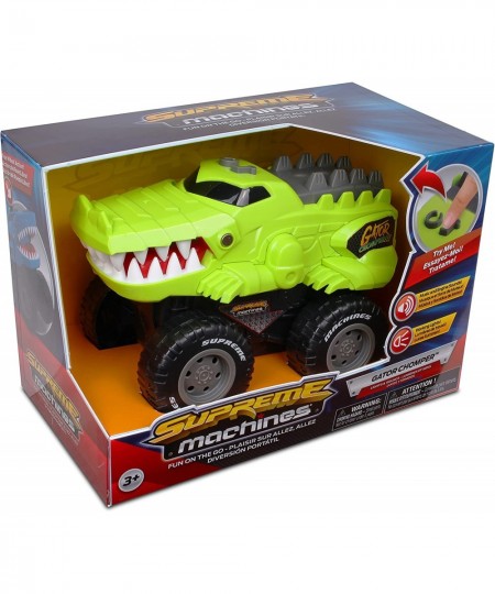 Supreme Machines Lights and Sounds Gator Chomper Mid-Sized Multi $32.57 - Kids' Play Trucks