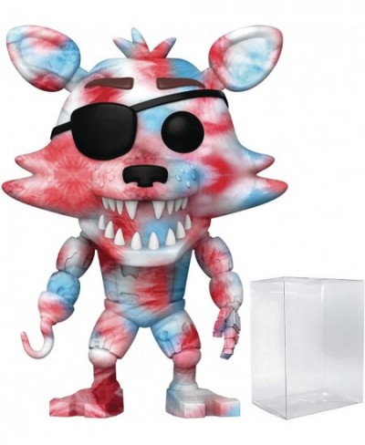 Five Nights at Freddy's - Tie Dye Foxy Funko Pop! Vinyl Figure (Bundled with Compatible Box Protector Case) Multicolor 3.75 i...