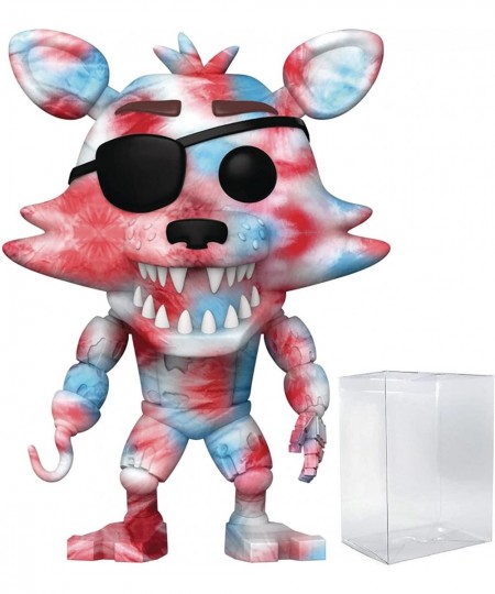 Five Nights at Freddy's - Tie Dye Foxy Funko Pop! Vinyl Figure (Bundled with Compatible Box Protector Case) Multicolor 3.75 i...