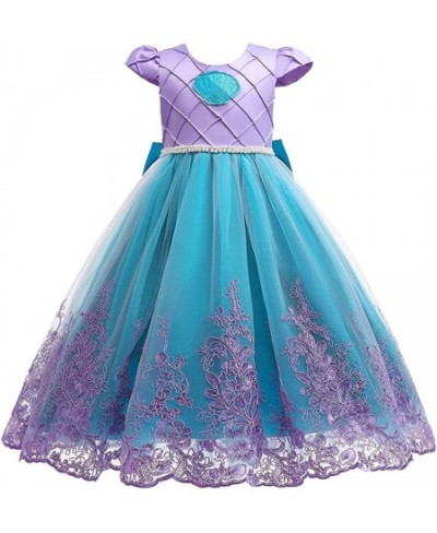 Girls Halloween Costume Mermaid Princess Fancy Cosplay Dress Christmas Birthday Party Pageant Tulle Ball Gown $57.85 - Kids' ...