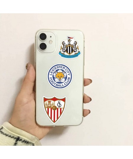 Football Team Club Stickers |100Pcs Soccer Fans Logo Sport Stickers Waterproof Vinyl Sports Decal for Water Bottle Laptop Pho...