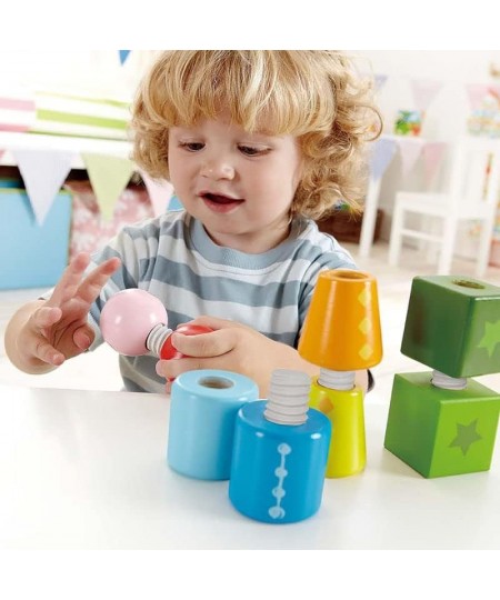 Twist and Turnables Wooden Building Block Learning Set $23.07 - Early Development & Activity Toys