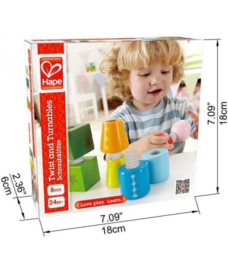 Twist and Turnables Wooden Building Block Learning Set $23.07 - Early Development & Activity Toys