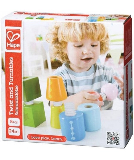 Twist and Turnables Wooden Building Block Learning Set $23.07 - Early Development & Activity Toys