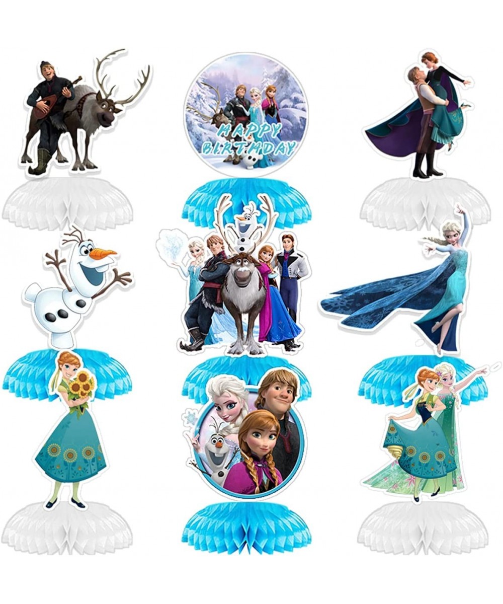 OU GUAN 9pack Frozen Party Honeycomb Centerpiece Table Decorations Frozen Theme Birthday Party Supplies $20.87 - Kids' Party ...