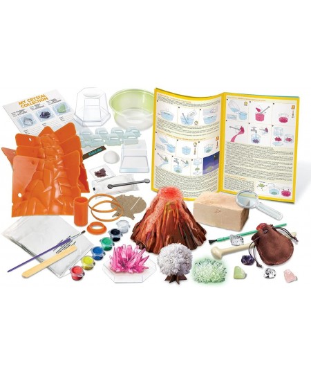 Toysmith STEAM Powered Kids Deluxe Earth Science Kit Make Volcanos & Crystals DIY Stem Toy for Boys & Girls Ages 10+ $51.70 -...