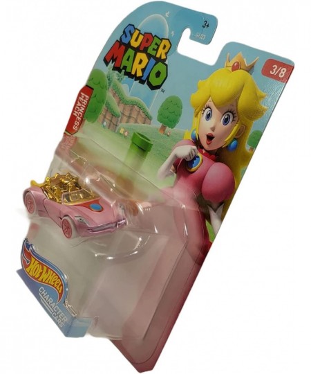 Super Mario Character Cars Princess Peach Vehicle 4/7 $23.32 - Play Figure Vehicles